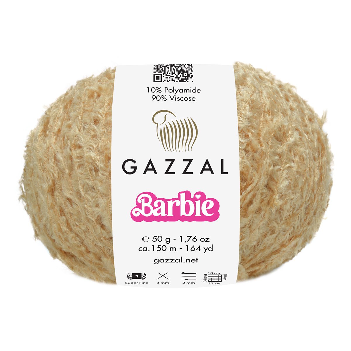 Gazzal Barbie Fur and Fluffy Effect Yarn