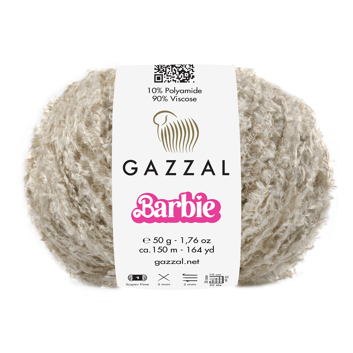 Gazzal Barbie Fur and Fluffy Effect Yarn