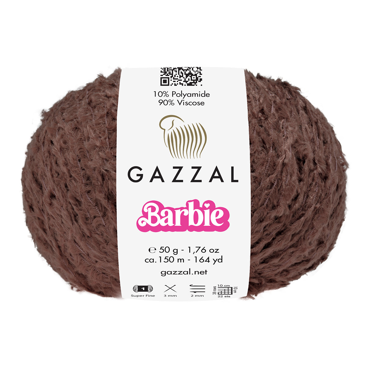 Gazzal Barbie Fur and Fluffy Effect Yarn