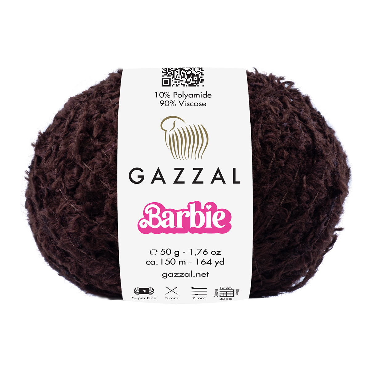 Gazzal Barbie Fur and Fluffy Effect Yarn