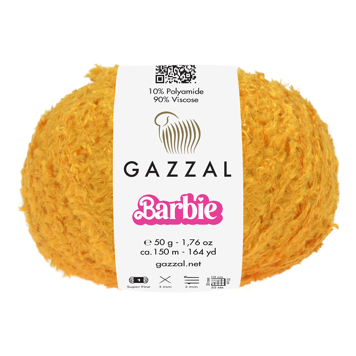 Gazzal Barbie Fur and Fluffy Effect Yarn