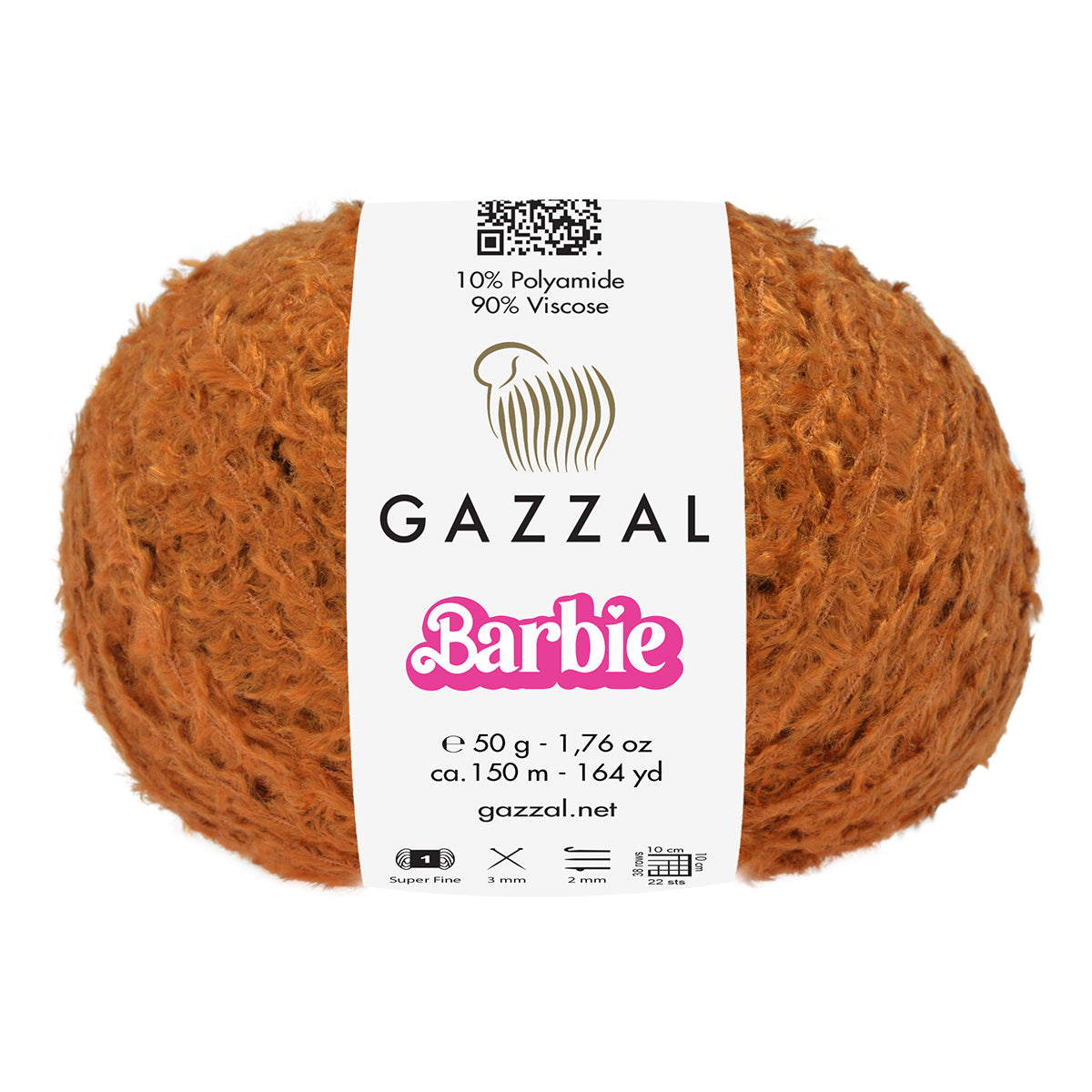 Gazzal Barbie Fur and Fluffy Effect Yarn