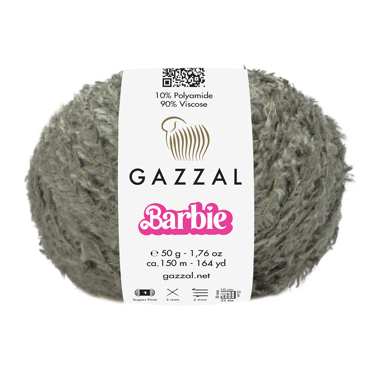 Gazzal Barbie Fur and Fluffy Effect Yarn