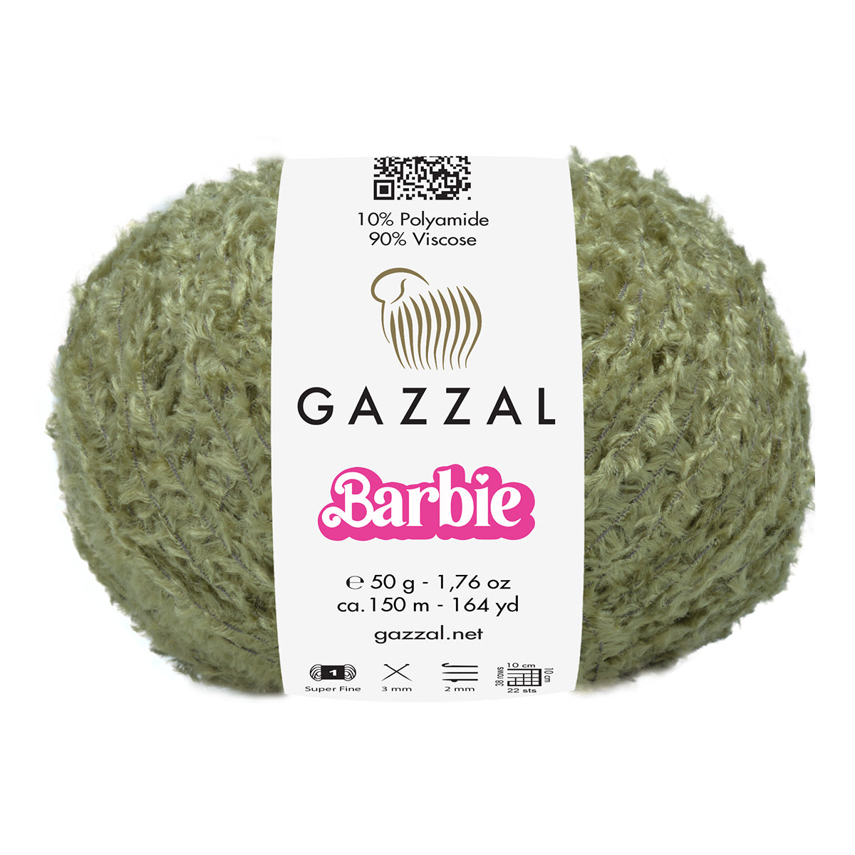 Gazzal Barbie Fur and Fluffy Effect Yarn