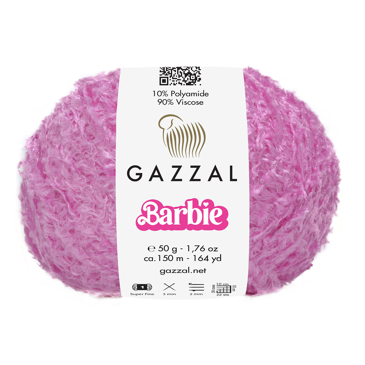 Gazzal Barbie Fur and Fluffy Effect Yarn