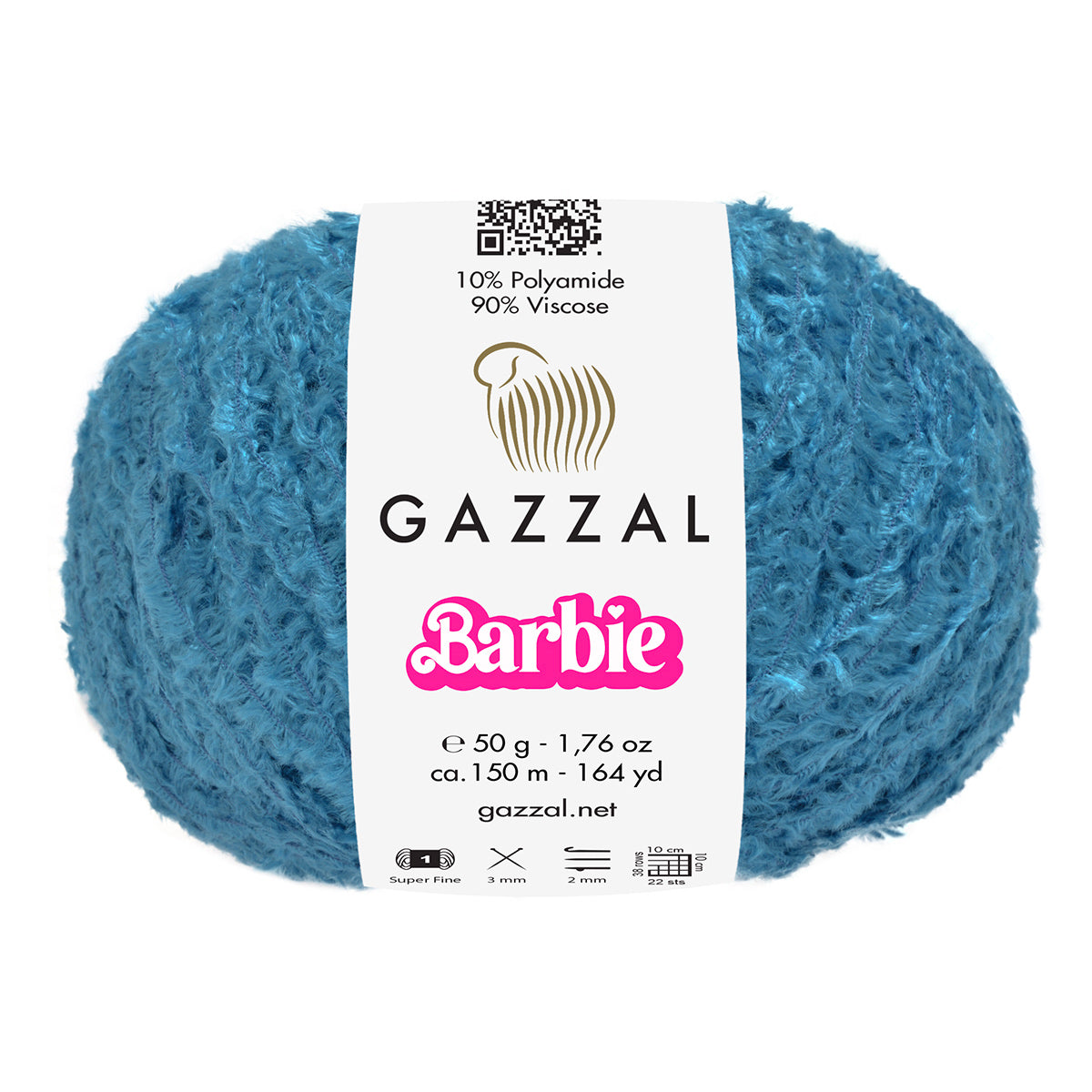 Gazzal Barbie Fur and Fluffy Effect Yarn