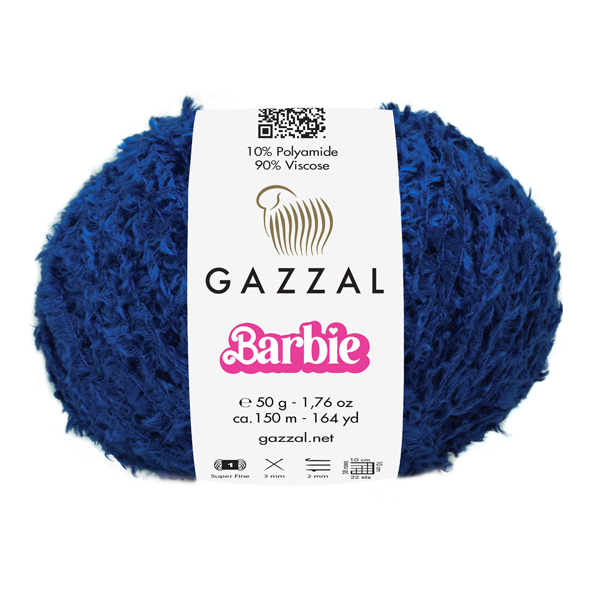 Gazzal Barbie Fur and Fluffy Effect Yarn