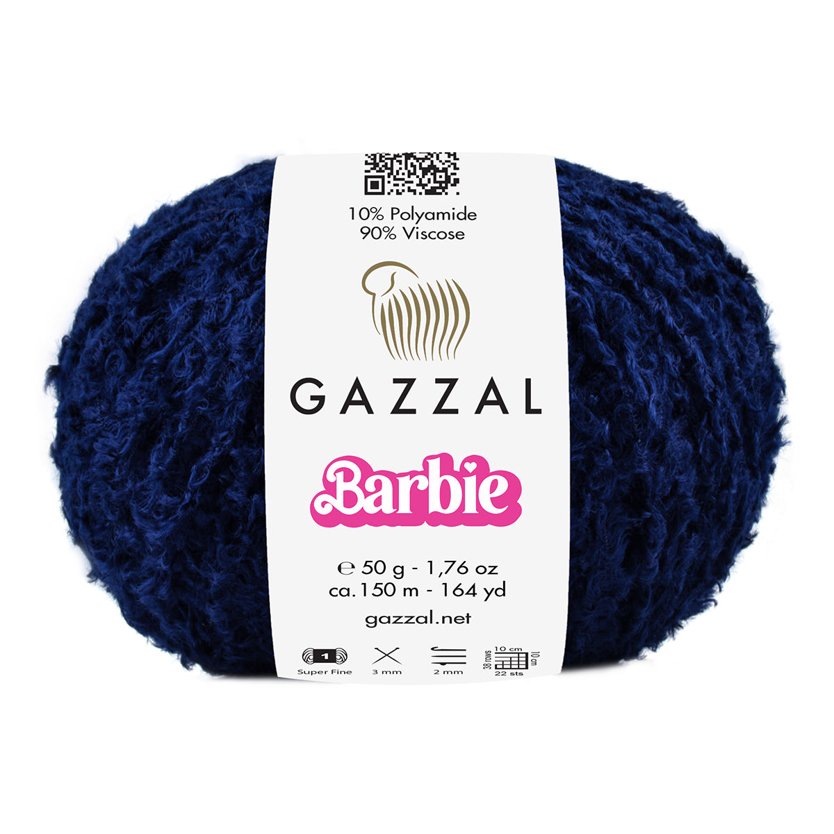 Gazzal Barbie Fur and Fluffy Effect Yarn