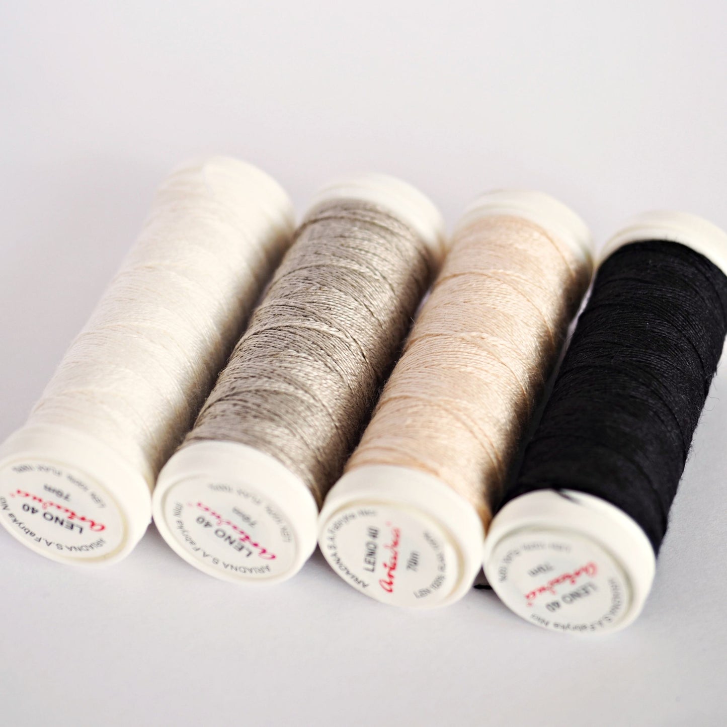 Natural Linen Thread 70m image 0