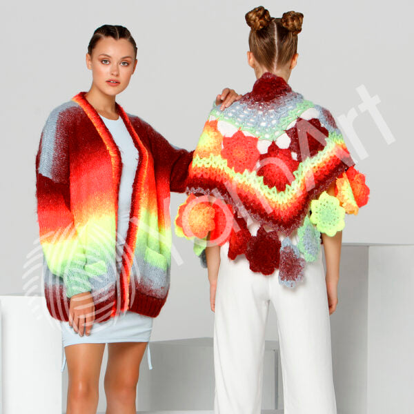 YarnArt Bellissimo Mohair Mulicolour Yarn