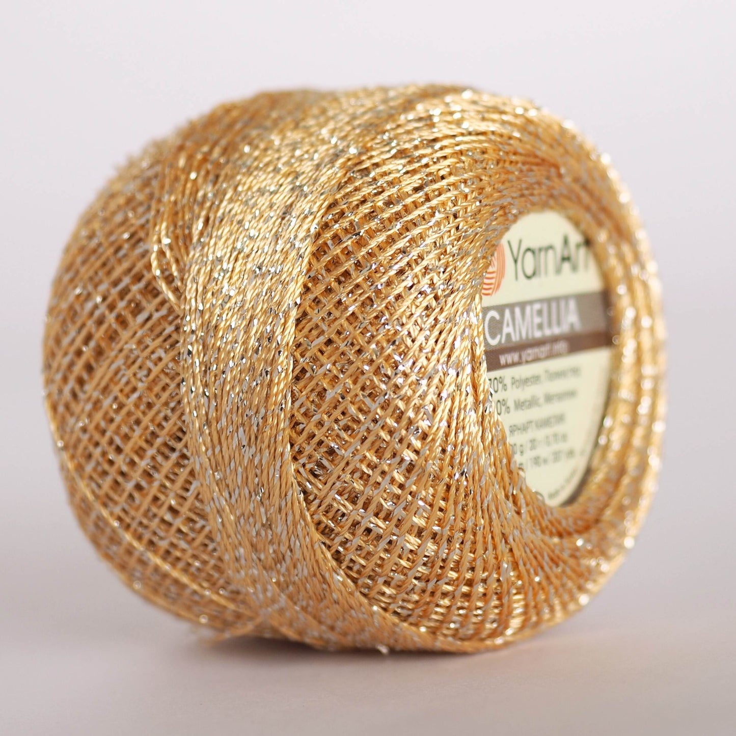 Yarn Art Camellia Lace Yarn with Metallic Sparkles