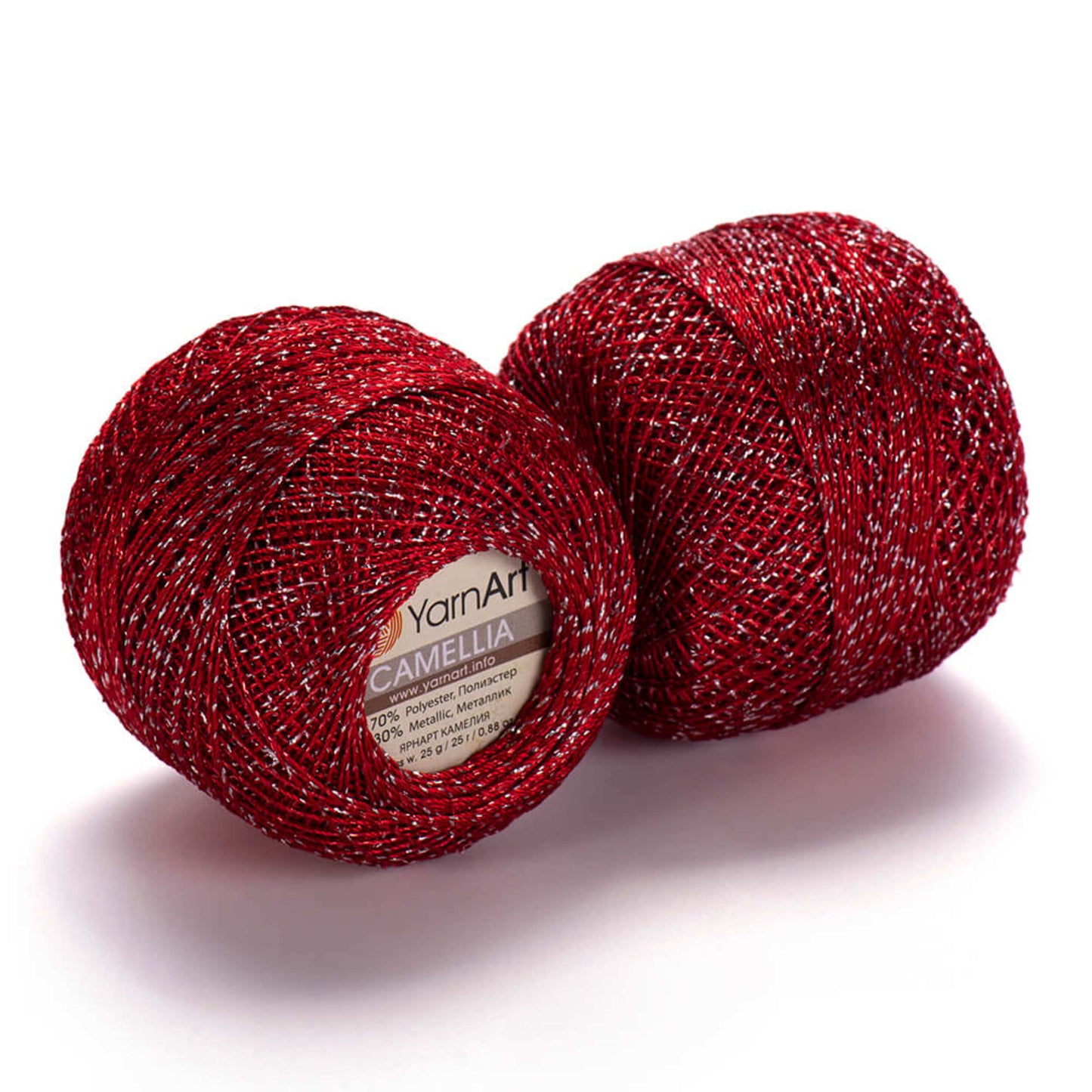 Yarn Art Camellia Lace Yarn with Metallic Sparkles