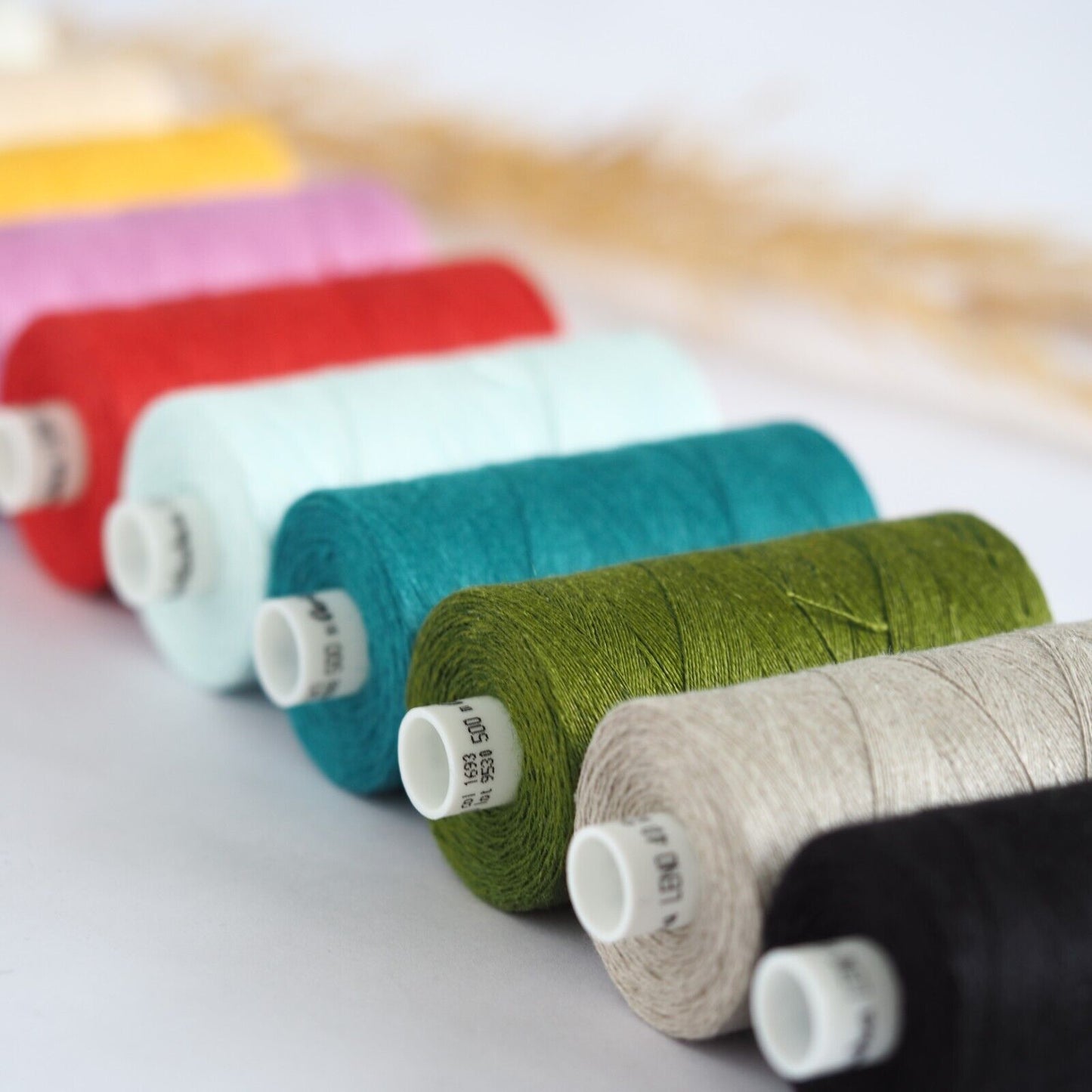 Fine Unwaxed Natural Linen Thread 500m image 0