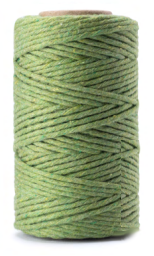 Single Twisted 3mm 100m spool Luxurious Feel Macrame Cotton Cord