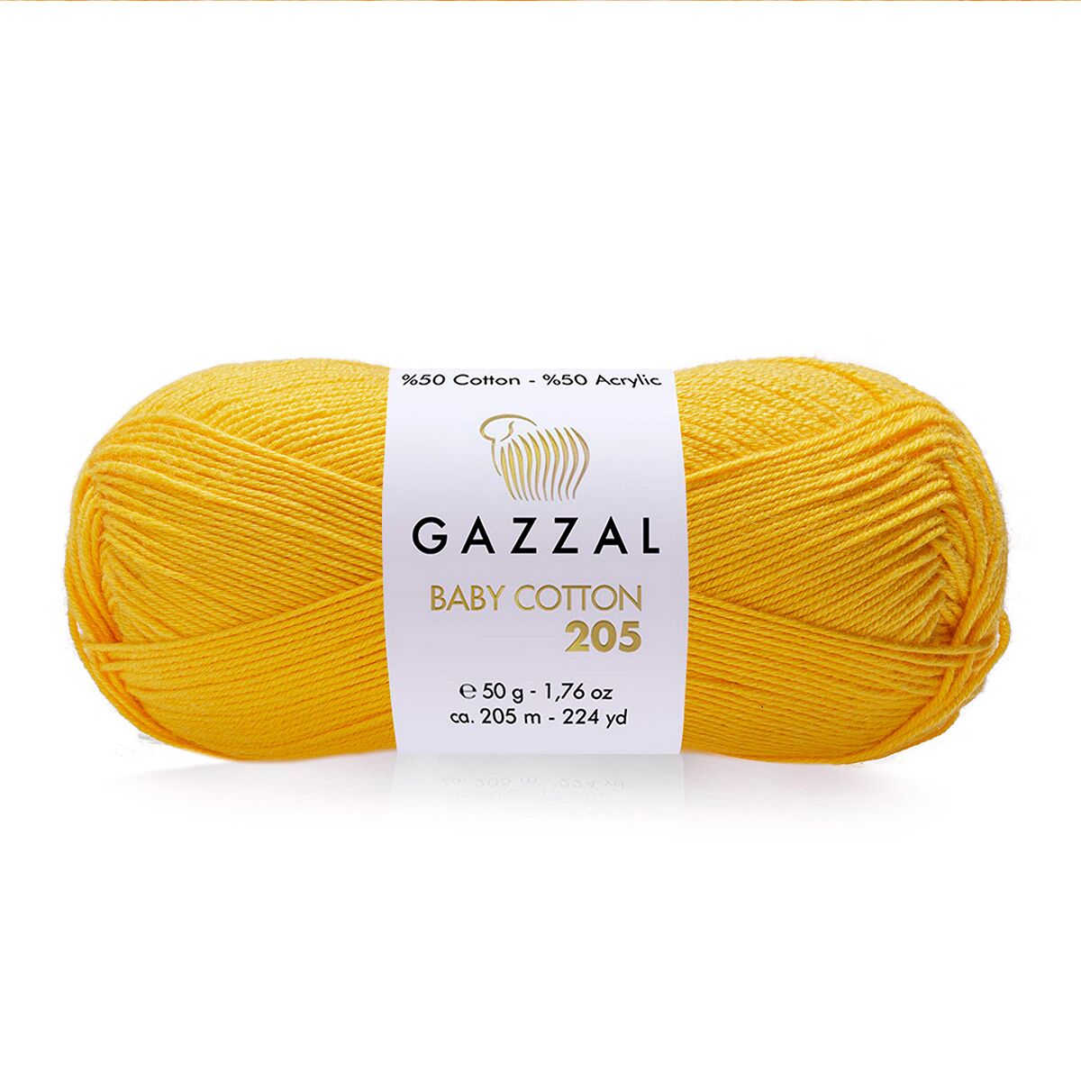 Gazzal Baby Cotton 205 Lightweight Yarn