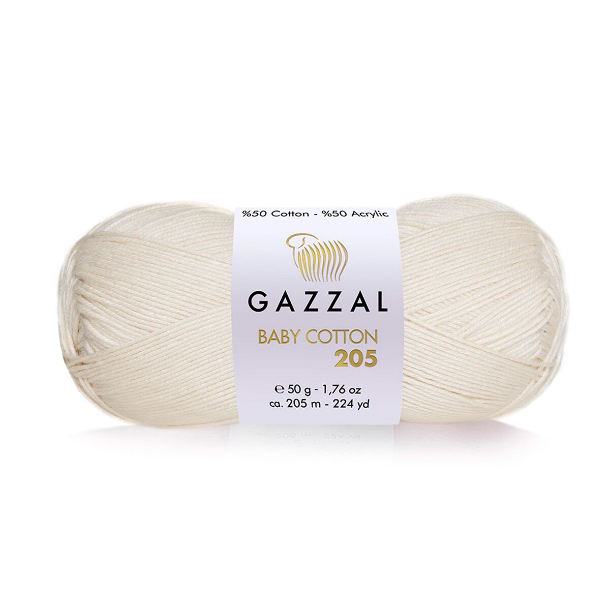 Gazzal Baby Cotton 205 Lightweight Yarn