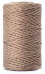Single Twisted 3mm 100m spool Luxurious Feel Macrame Cotton Cord