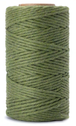 Single Twisted 3mm 100m spool Luxurious Feel Macrame Cotton Cord