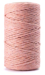 Single Twisted 3mm 100m spool Luxurious Feel Macrame Cotton Cord