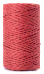 Single Twisted 3mm 100m spool Luxurious Feel Macrame Cotton Cord