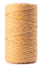 Single Twisted 3mm 100m spool Luxurious Feel Macrame Cotton Cord