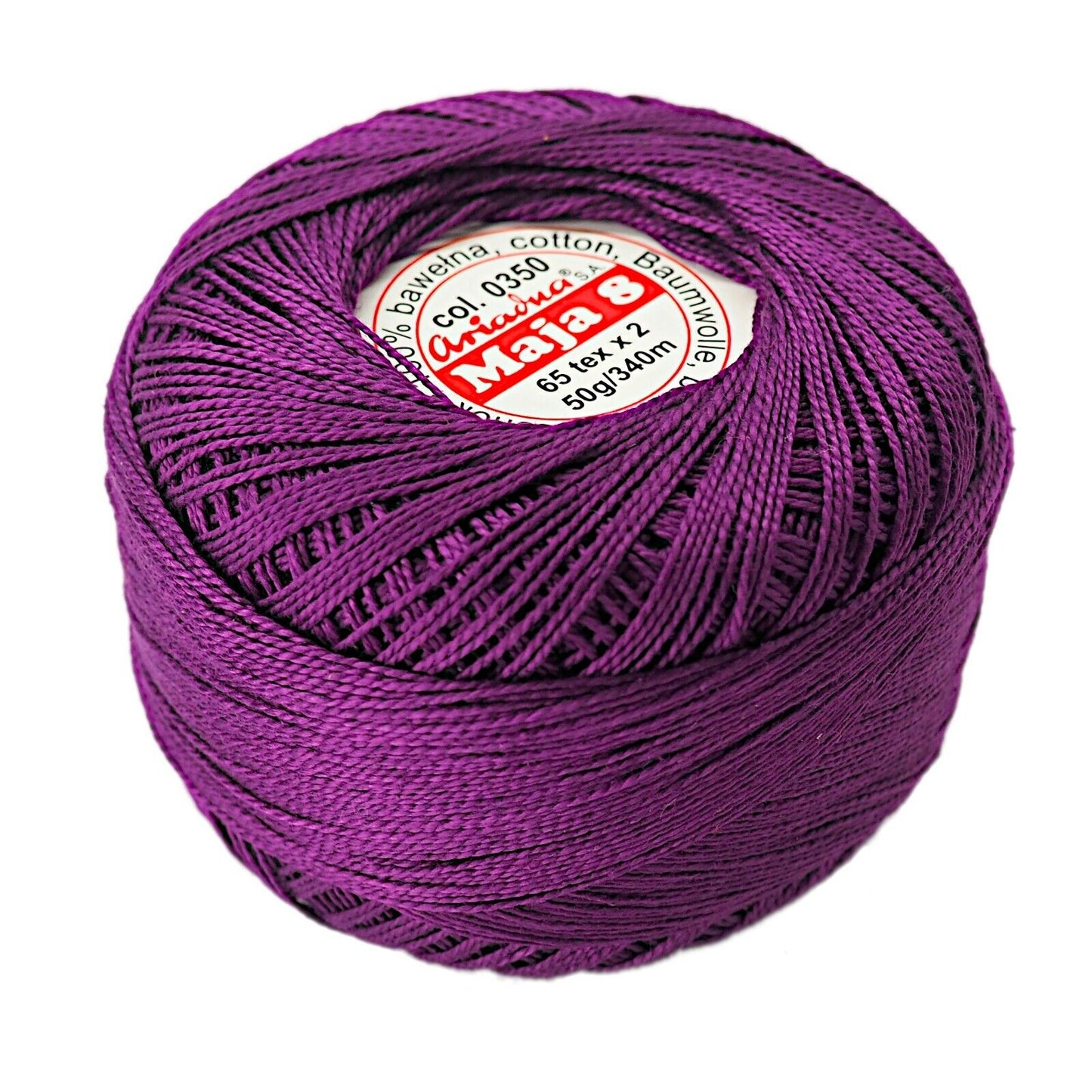 Ariadna MAJA Size 8 Pearl Cotton Crochet