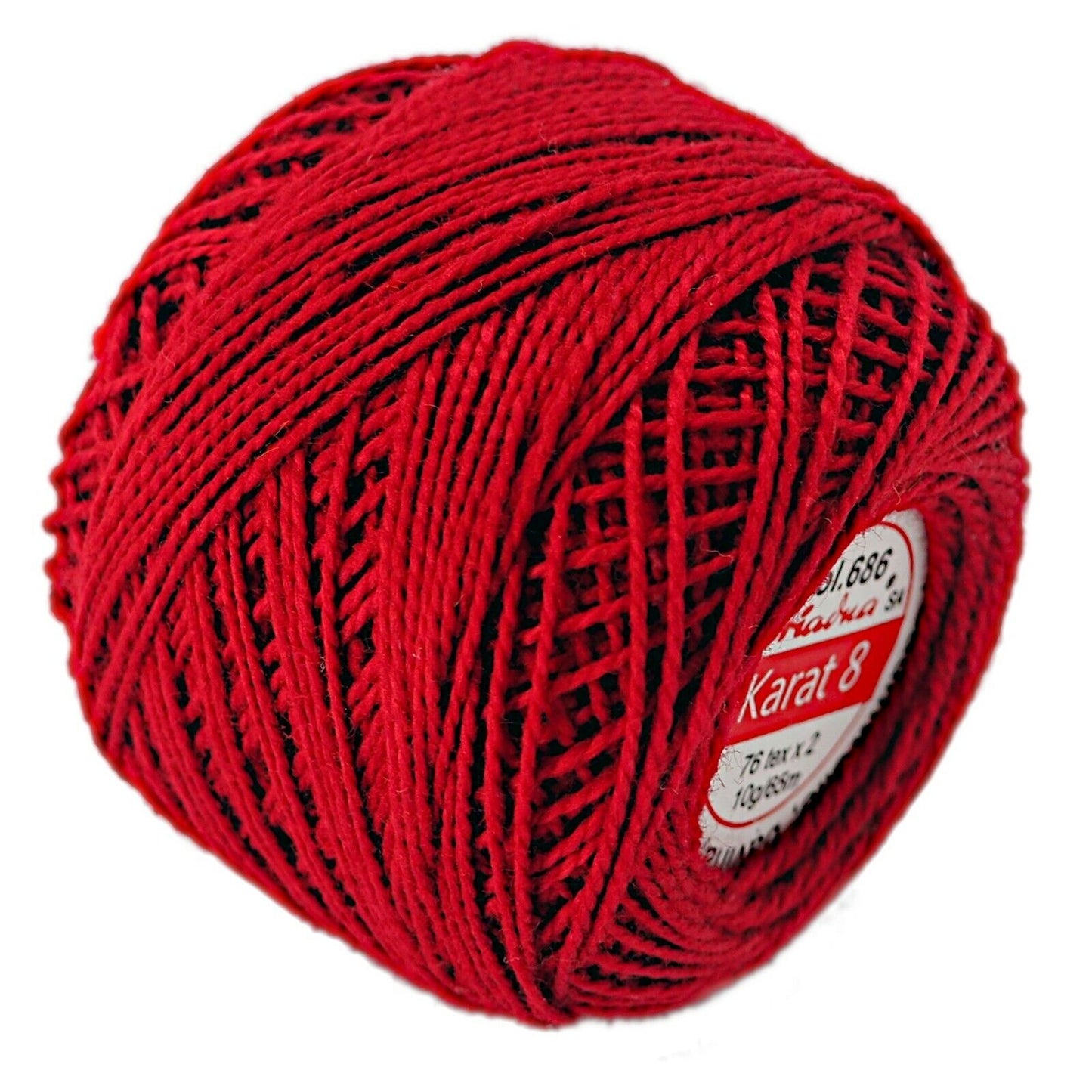 Ariadna Karat Size 8 Cotton Crochet Thread