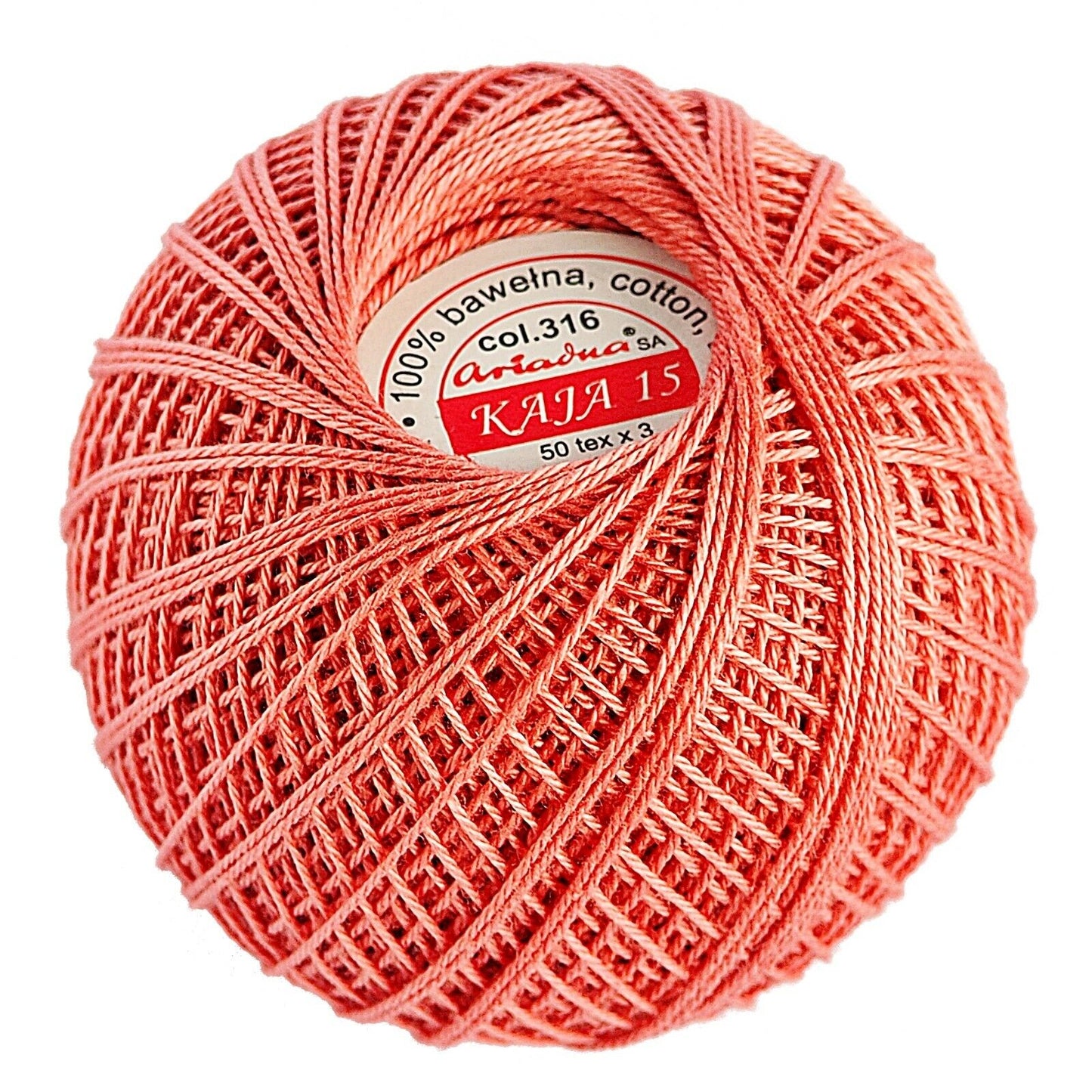 Ariadna Kaja Size 15 Cotton Crochet Thread