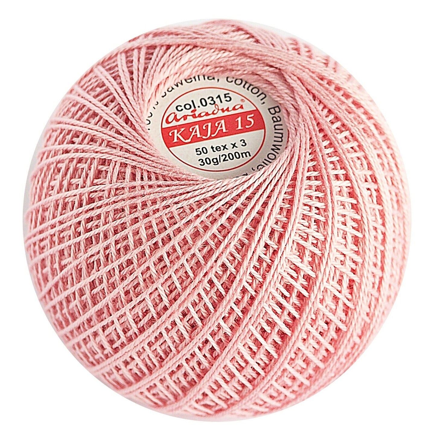 Ariadna Kaja Size 15 Cotton Crochet Thread