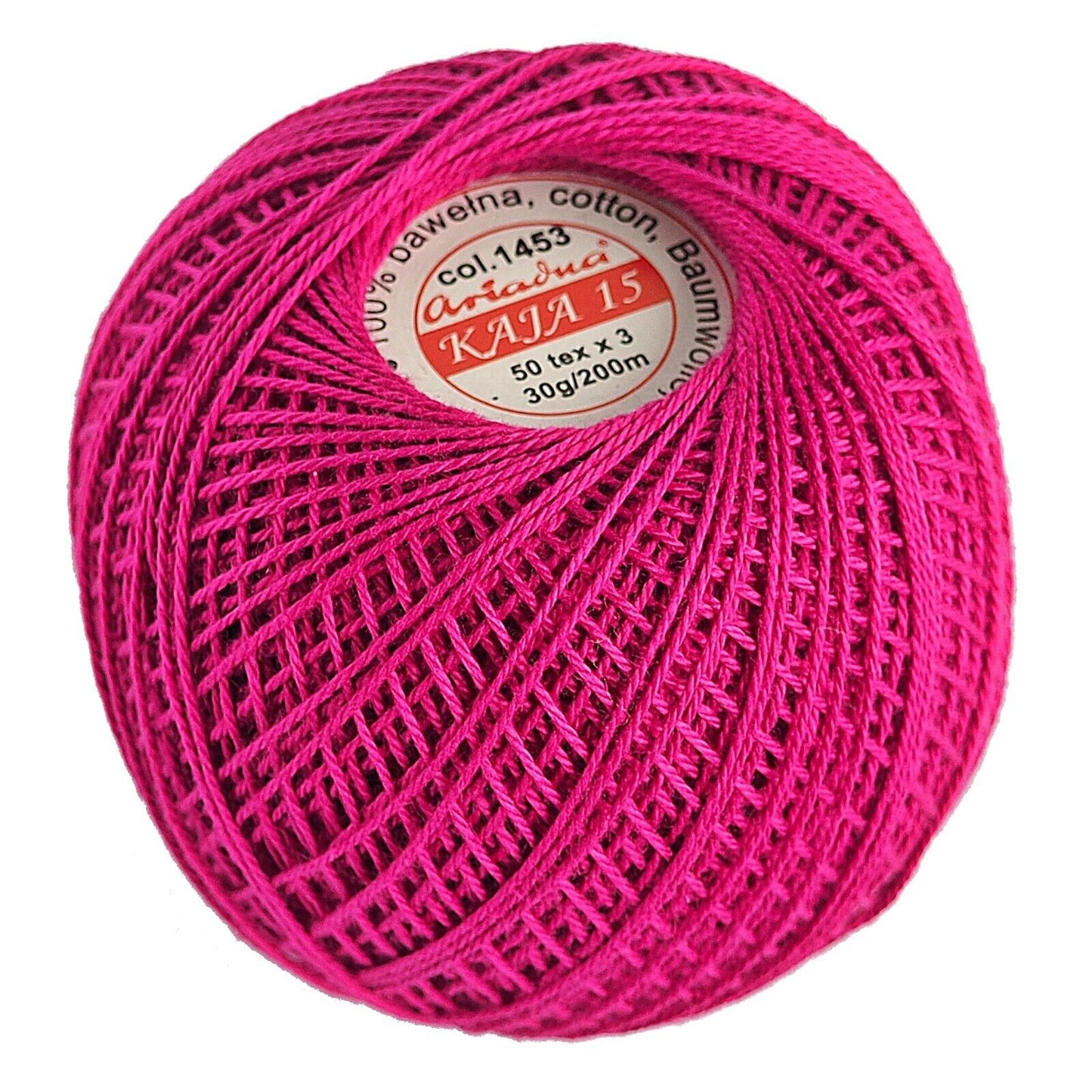 Ariadna Kaja Size 15 Cotton Crochet Thread