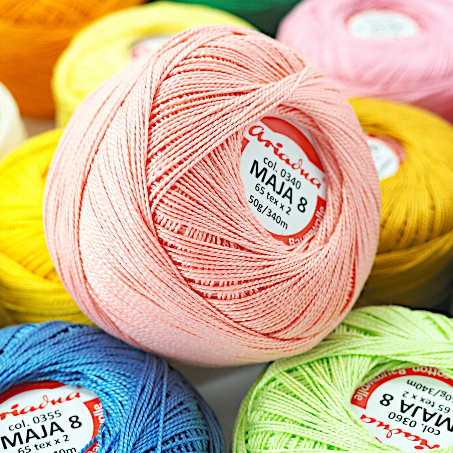 Ariadna MAJA Size 8 Pearl Cotton Crochet