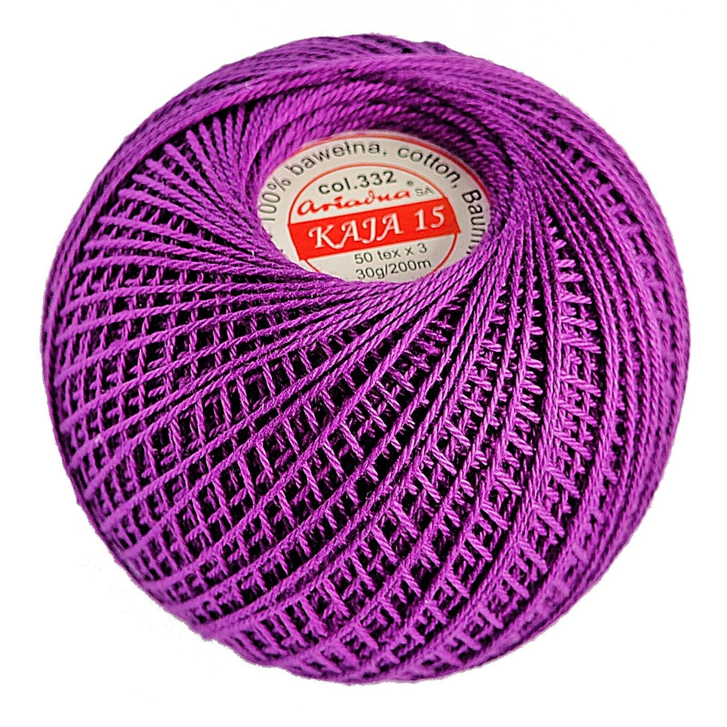 Ariadna Kaja Size 15 Cotton Crochet Thread