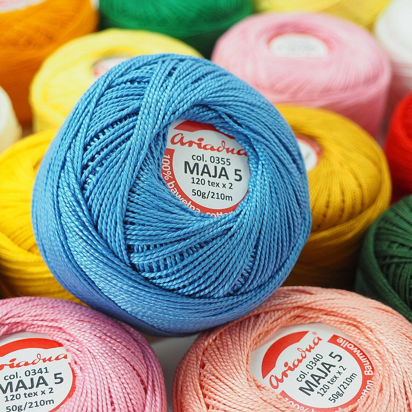 Ariadna MAJA Size 5 Pearl Cotton Crochet