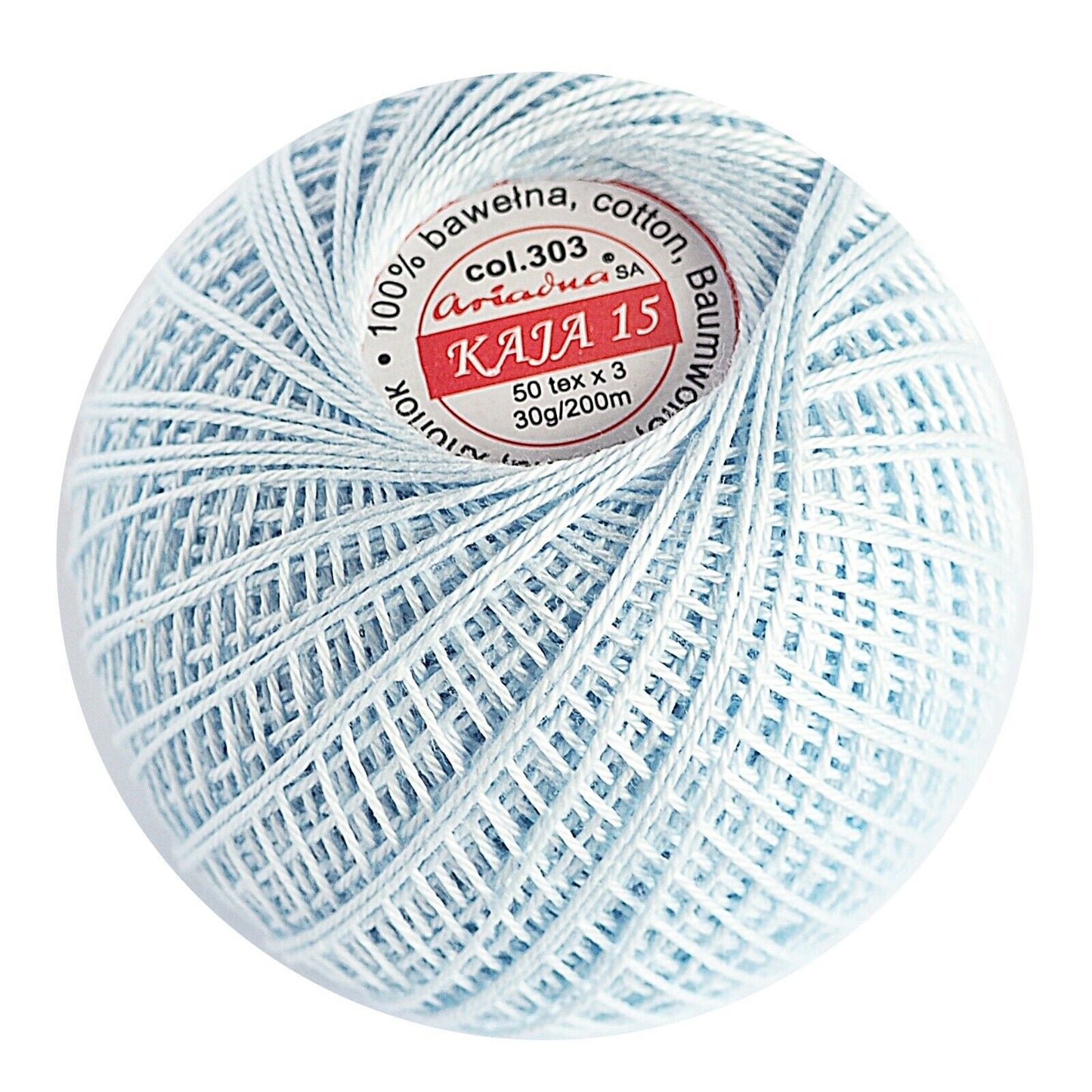 Ariadna Kaja Size 15 Cotton Crochet Thread