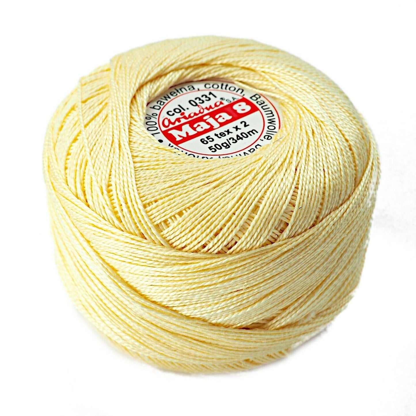 Ariadna MAJA Size 8 Pearl Cotton Crochet