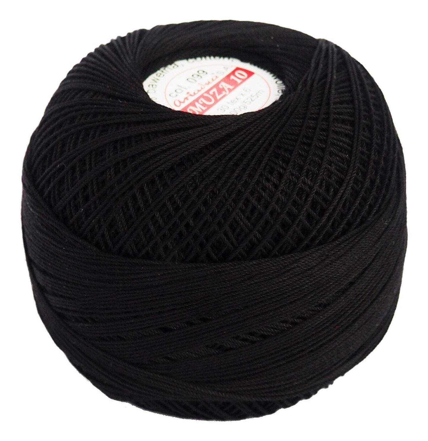 Luxurious Feel Cotton Crochet Thread Muza Size 10, Brand Ariadna