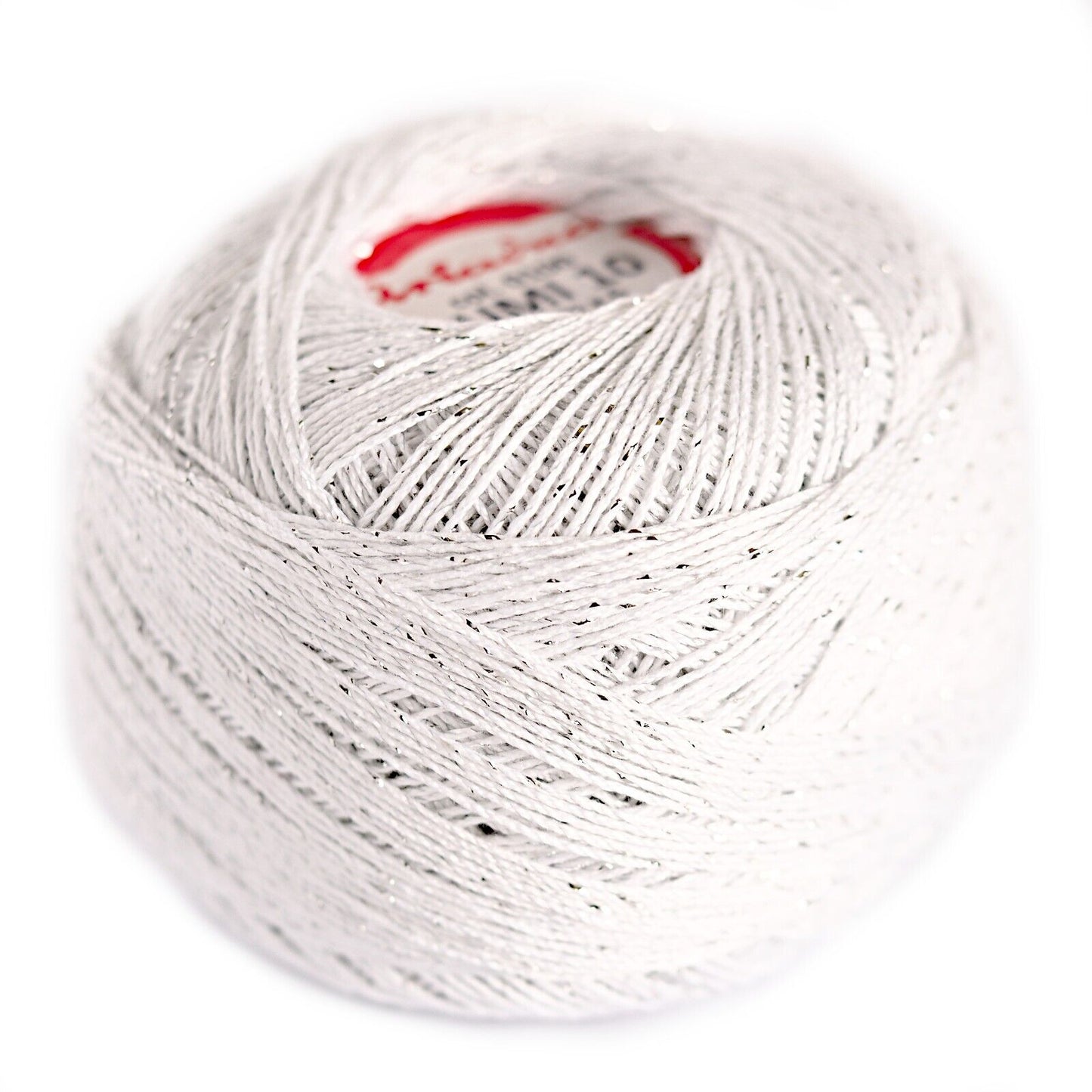 Ariadna Lumi Size 10 Cotton Crochet with Metallic Thread