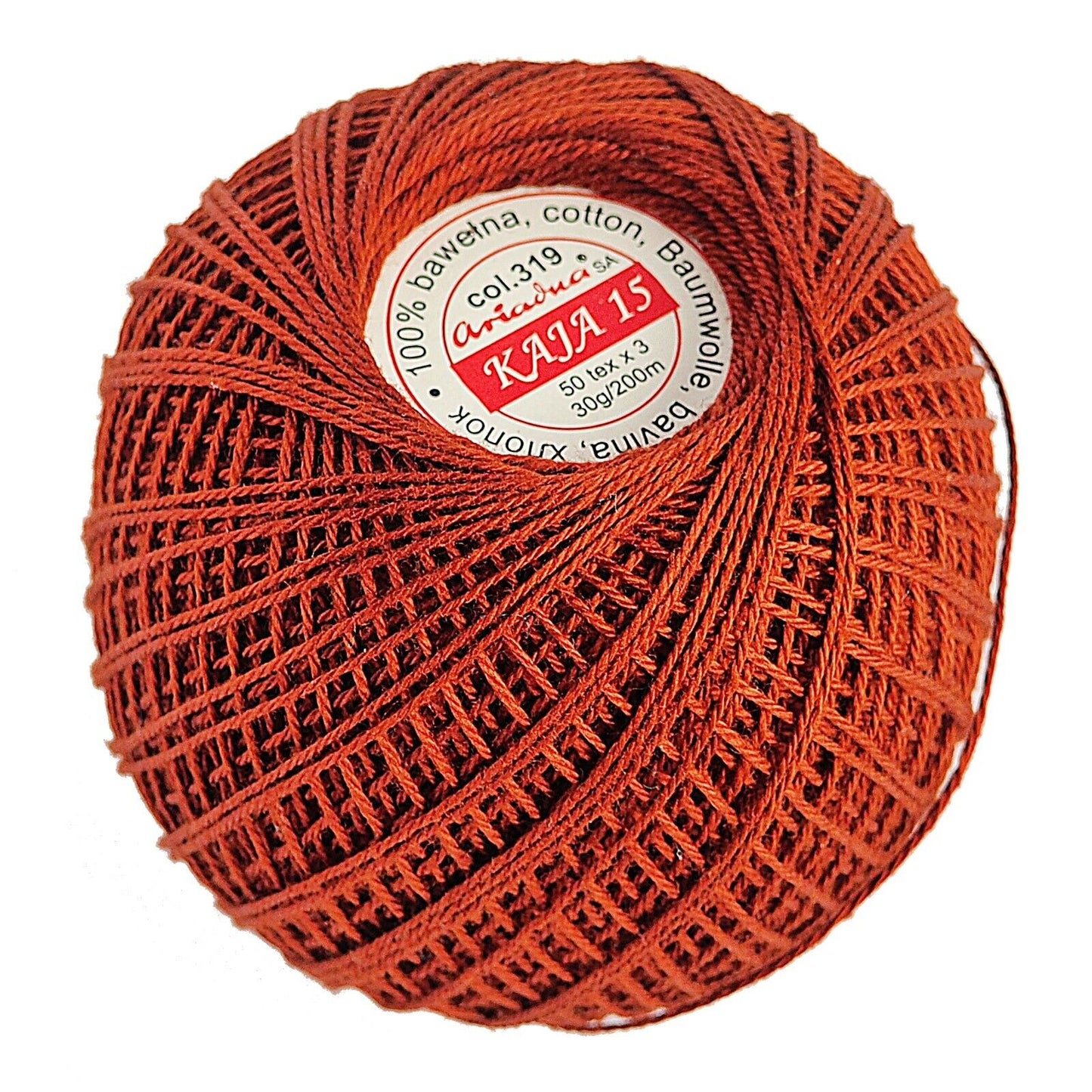 Ariadna Kaja Size 15 Cotton Crochet Thread