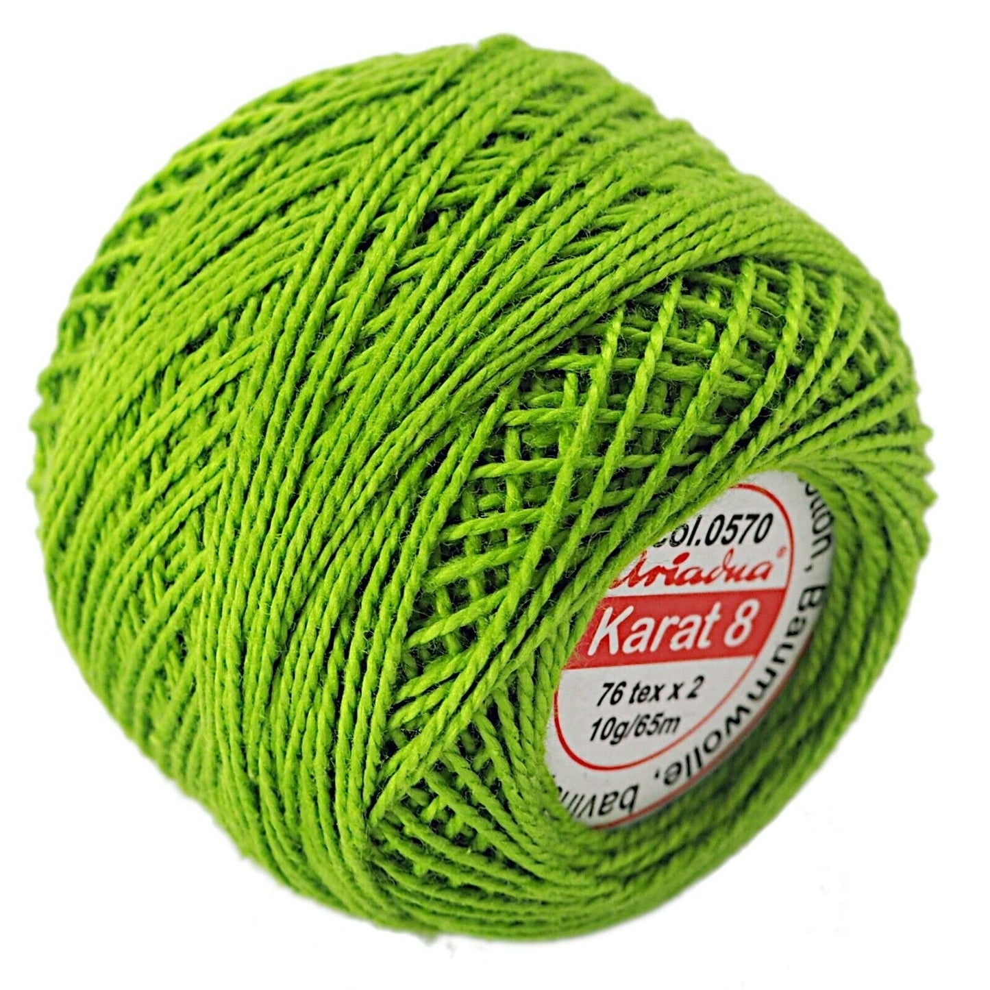 Ariadna Karat Size 8 Cotton Crochet Thread