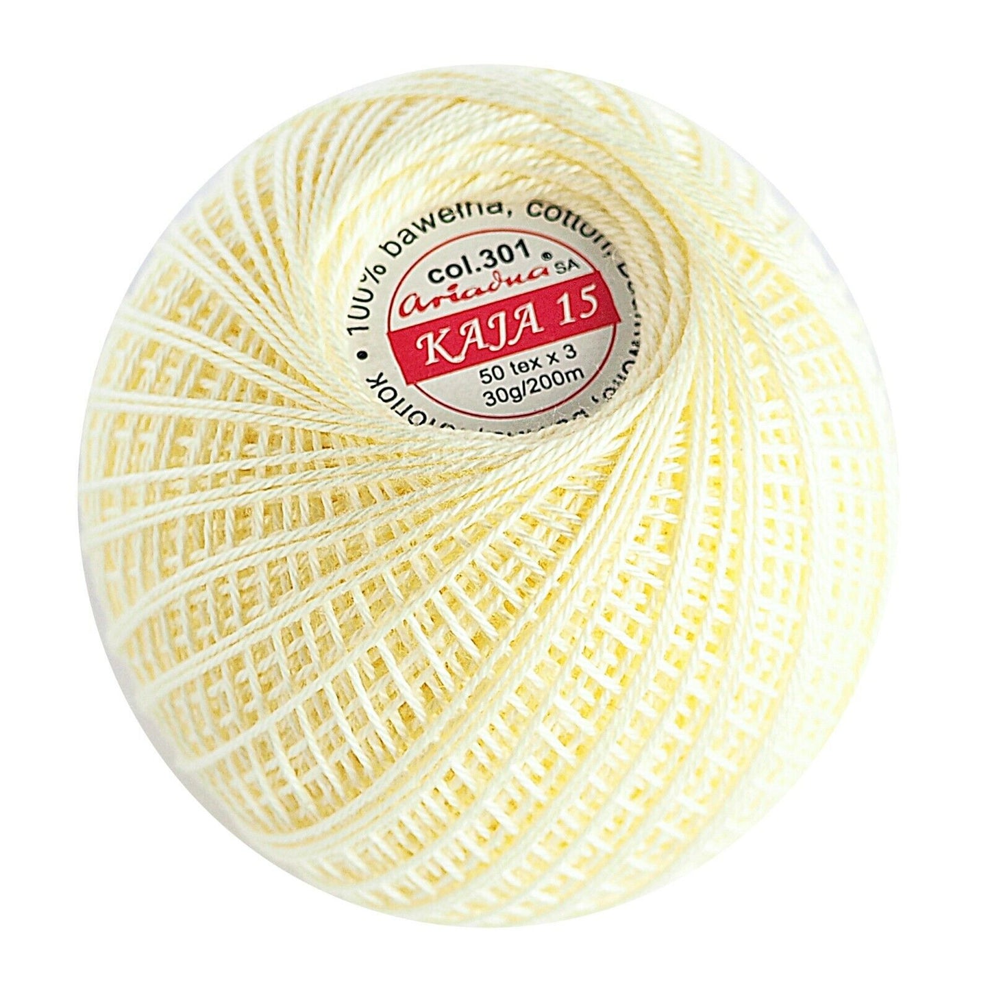 Ariadna Kaja Size 15 Cotton Crochet Thread