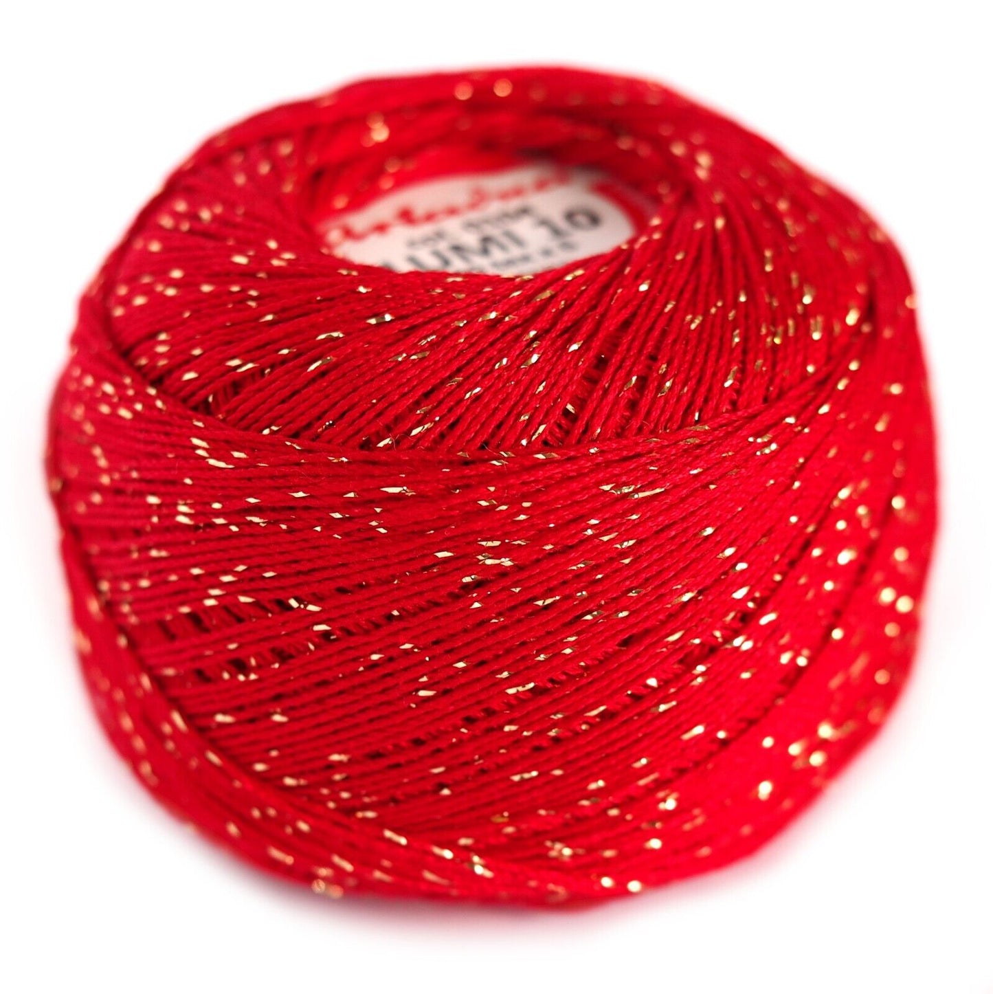 Ariadna Lumi Size 10 Cotton Crochet with Metallic Thread