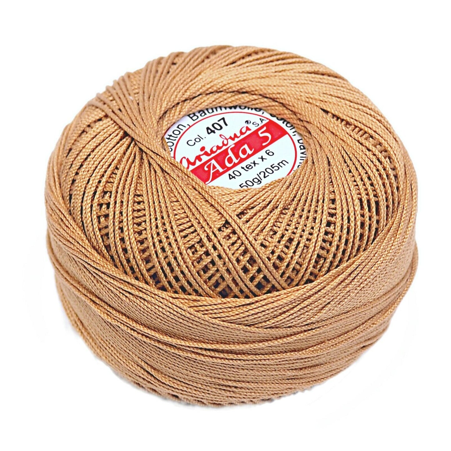 Ariadna Ada Size 5 Cotton Tatting Thread