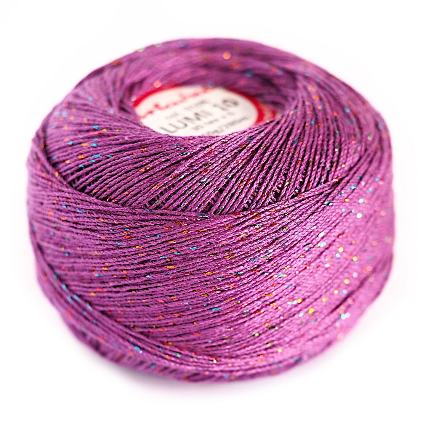 Ariadna Lumi Size 10 Cotton Crochet with Metallic Thread
