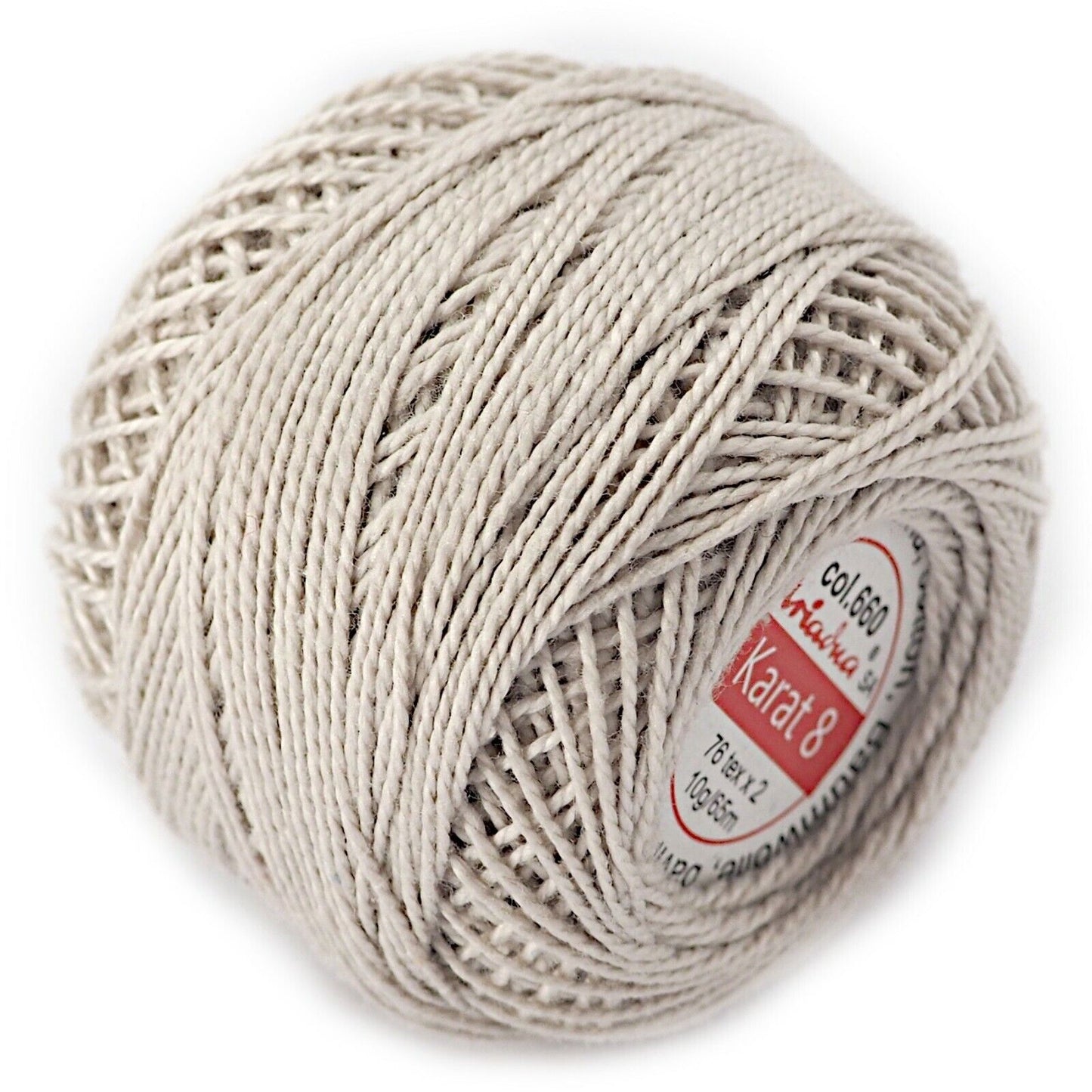 Ariadna Karat Size 8 Cotton Crochet Thread