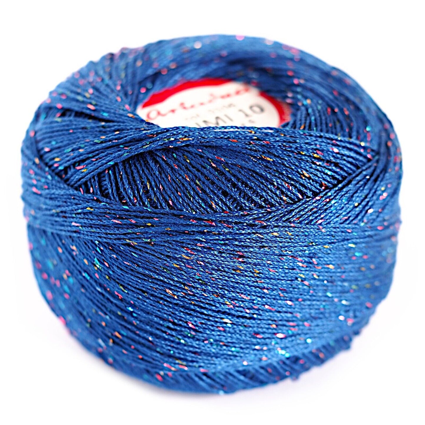 Ariadna Lumi Size 10 Cotton Crochet with Metallic Thread