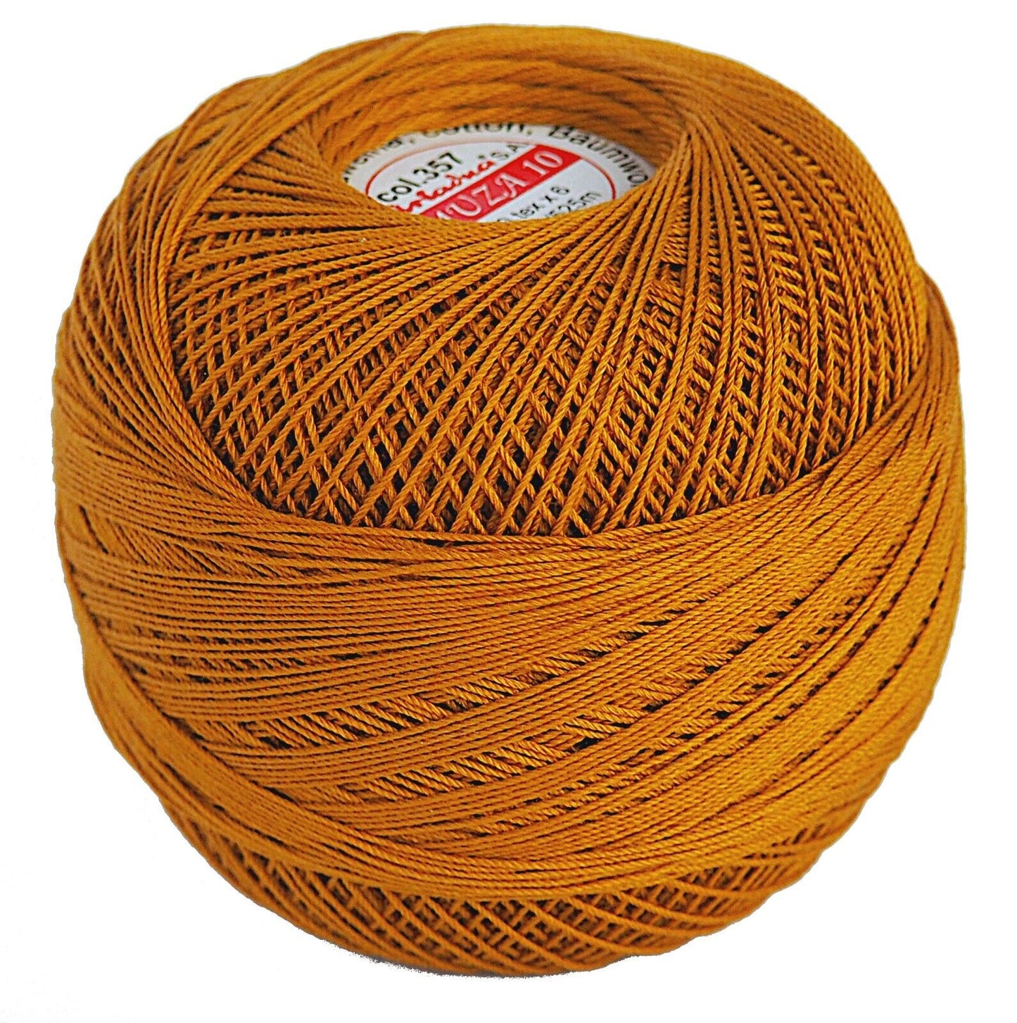 Luxurious Feel Cotton Crochet Thread Muza Size 10, Brand Ariadna
