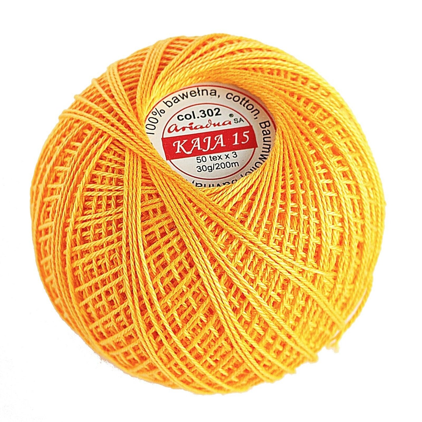Ariadna Kaja Size 15 Cotton Crochet Thread