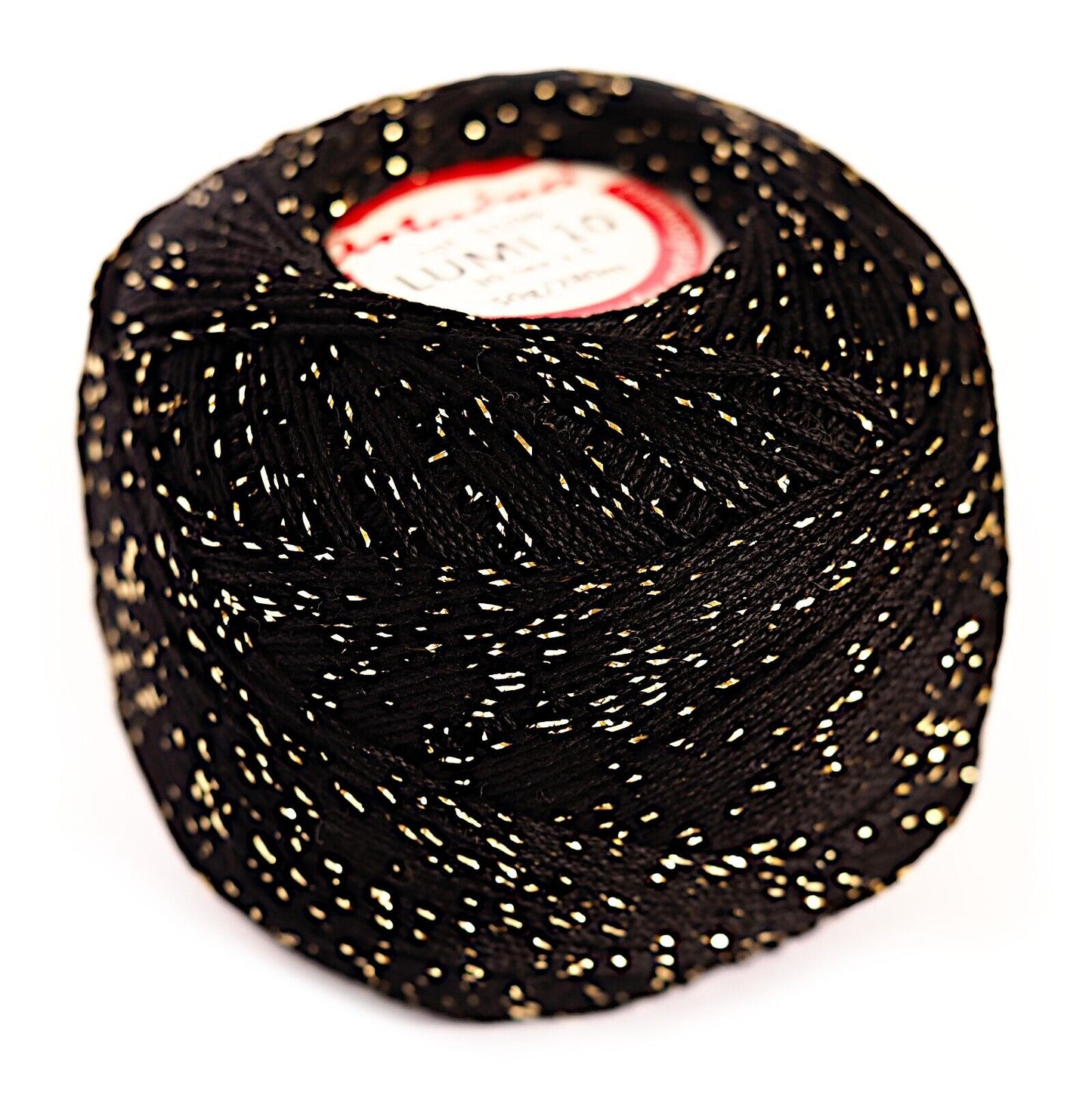 Ariadna Lumi Size 10 Cotton Crochet with Metallic Thread