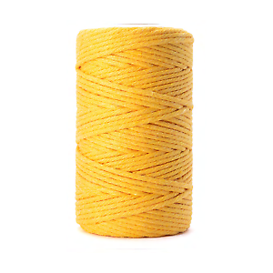 Single Twisted 2mm 50m spool Luxurious Feel Macrame Cotton Cord