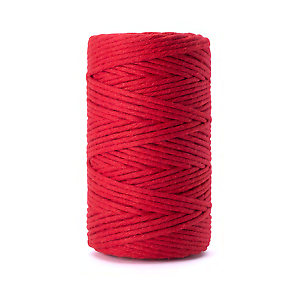 Single Twisted 2mm 50m spool Luxurious Feel Macrame Cotton Cord